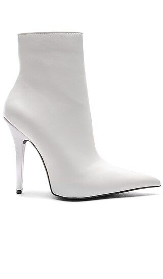 Jeffrey Campbell Vedette Bootie in White | Revolve Clothing (Global)