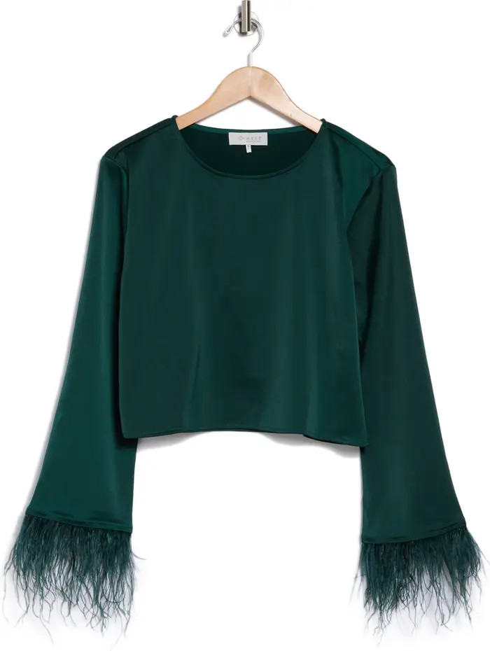 WAYF Feather Trim Top | Nordstromrack | Nordstrom Rack
