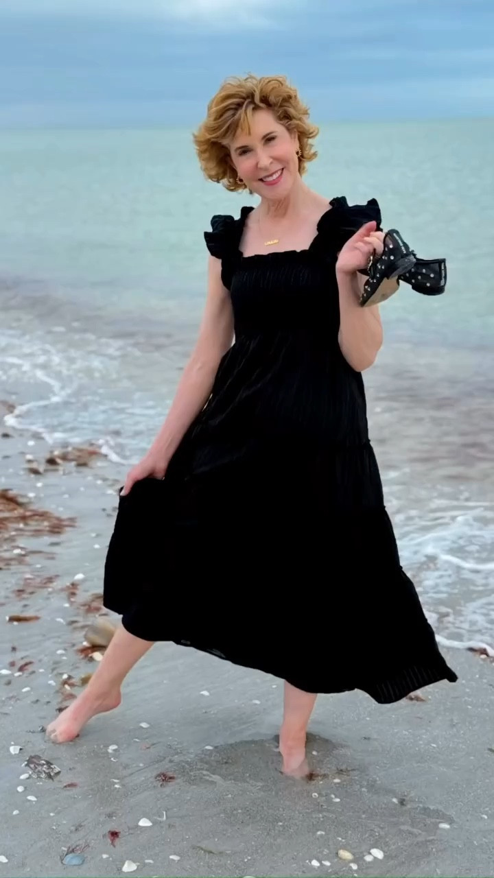 This dress is one of those magical pieces that just works everywhere. The smocked bodice is comfortable and flattering, the ruffled shoulders add the prettiest feminine touch, and the tiered skirt moves so beautifully in the breeze. And yes… it has pockets.

The lightweight seersucker fabric is textured and wrinkle-resistant, which makes it such a great travel dress. Easy to pack, easy to wear, and just the right amount of polished for dinner after a day at the beach.


#LTKSeasonal #LTKTravel