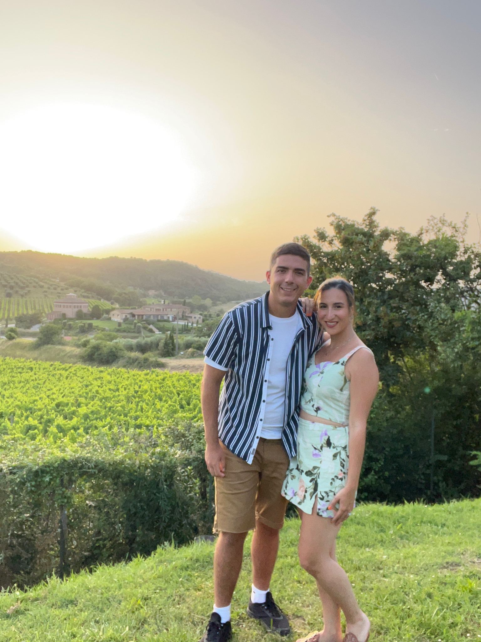 A beautiful night in Tuscany! #italy #italyfinds #italyoutfits #tuscany #florence #montepulciano