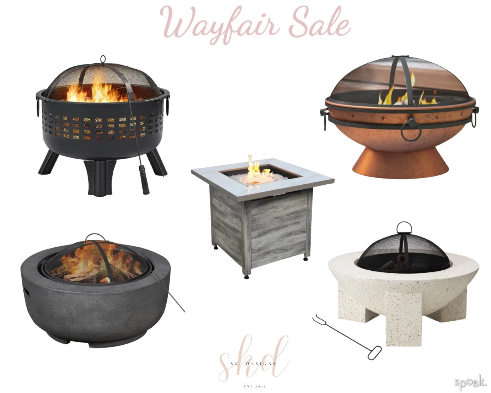 Wayfair 4th of July sale: fire pit edition! 

#LTKsalealert #LTKSeasonal #LTKunder100