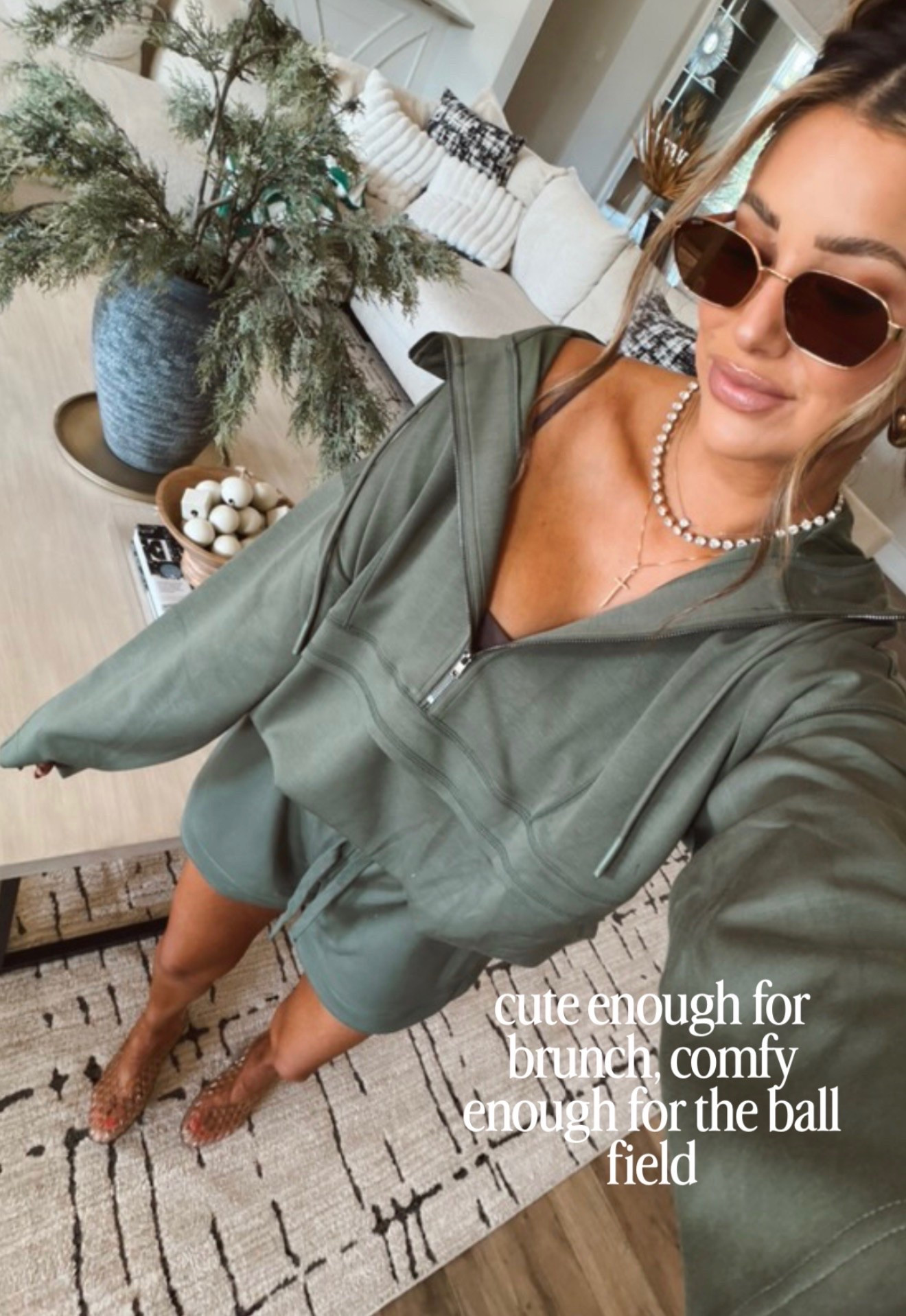 Loving this green for fall use my code Cristina for money off!!

#LTKSeasonal #LTKootd #LTKmomlife