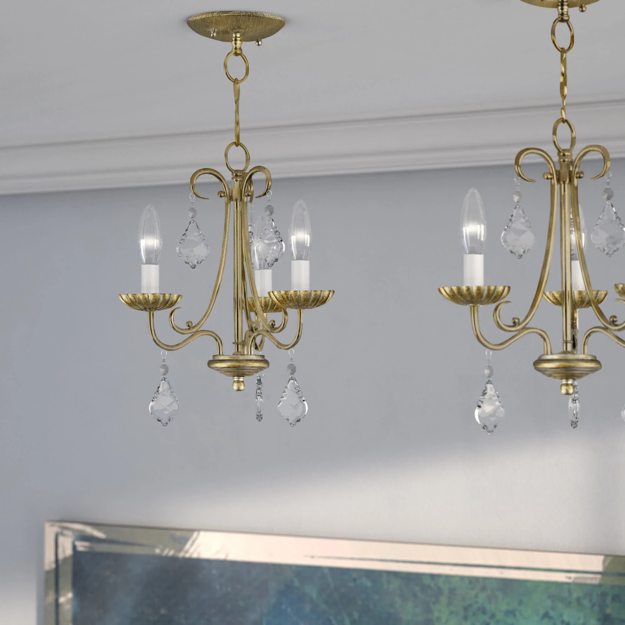 Blaney 3 - Light Dimmable Classic / Traditional Chandelier | Wayfair North America