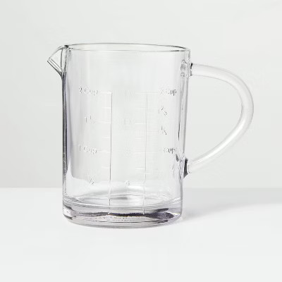 16oz Glass Measuring Cup Clear - Hearth & Hand™ with Magnolia | Target