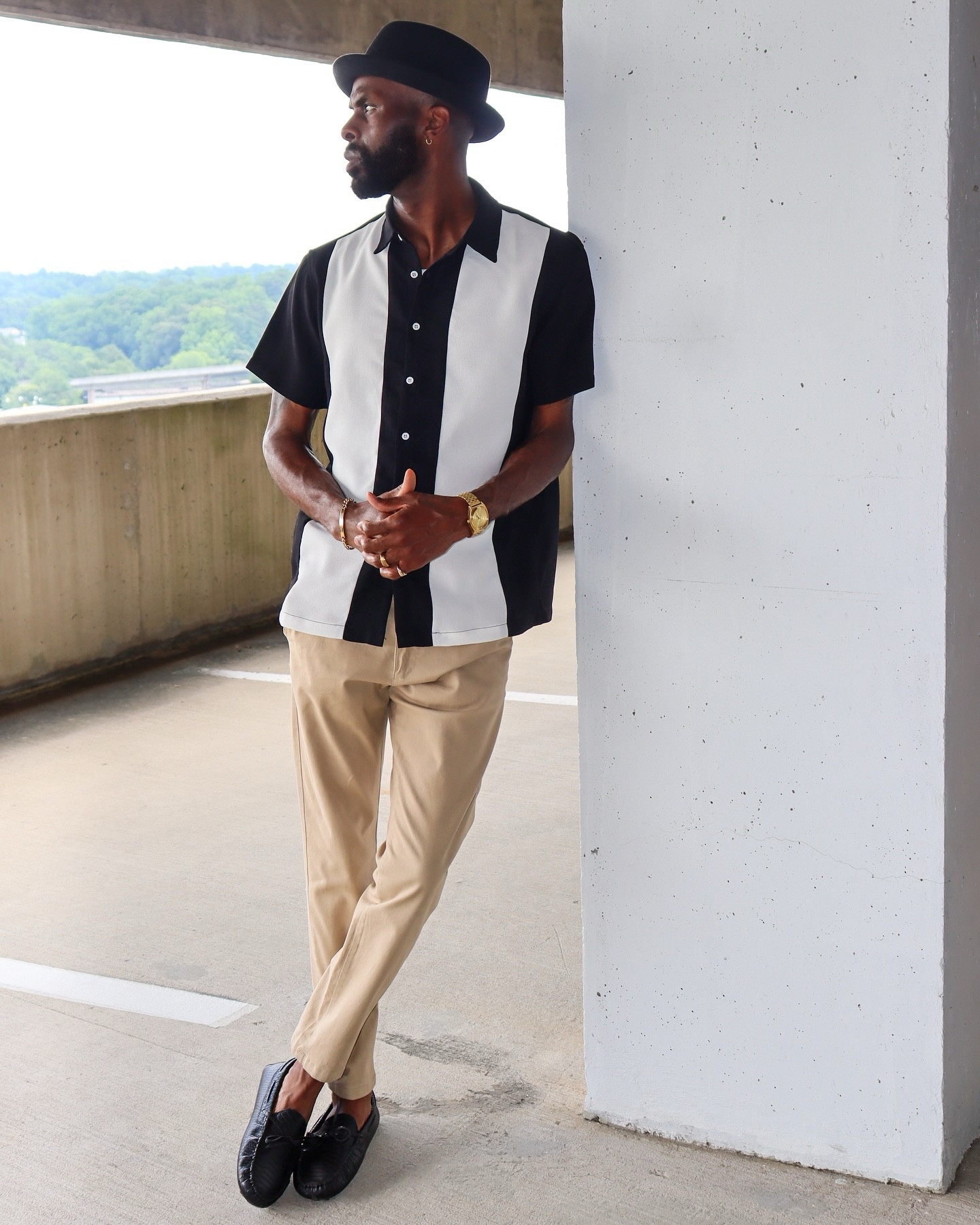 Contrast Stripe Bowling Shirt 

#buttonup #bowlingshirt
#striped 


#LTKMens #LTKFindsUnder50 #LTKFindsUnder100