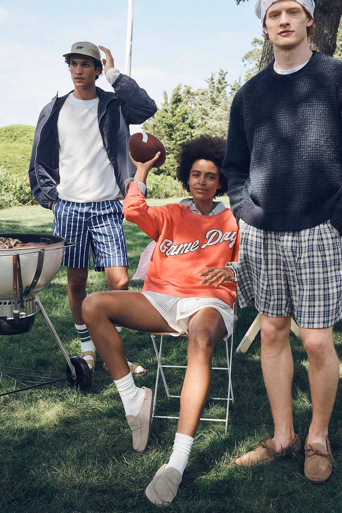 Maeve Game Day Crew-Neck Sweatshirt | Anthropologie (US)