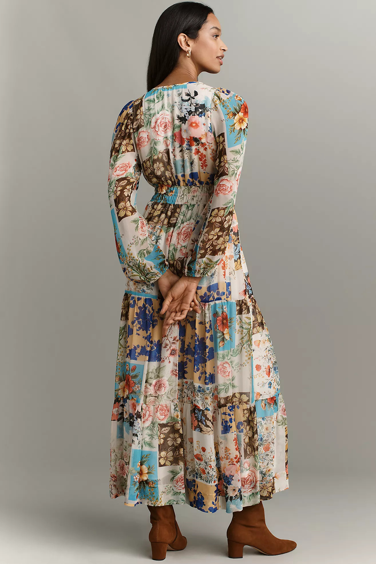 The Somerset Maxi Dress: Long-Sleeve Chiffon Edition | Anthropologie (US)