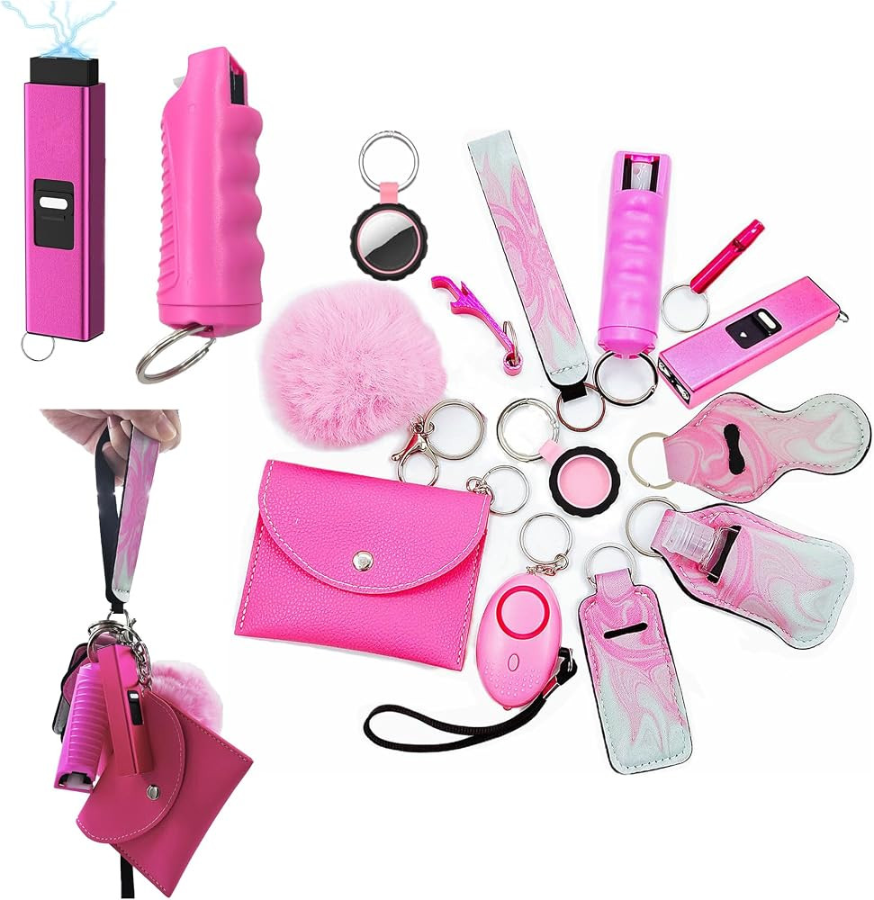 Includes durable card holder, whistle, bottle opener, and travel bottle holder with stylish print... | Amazon (US)