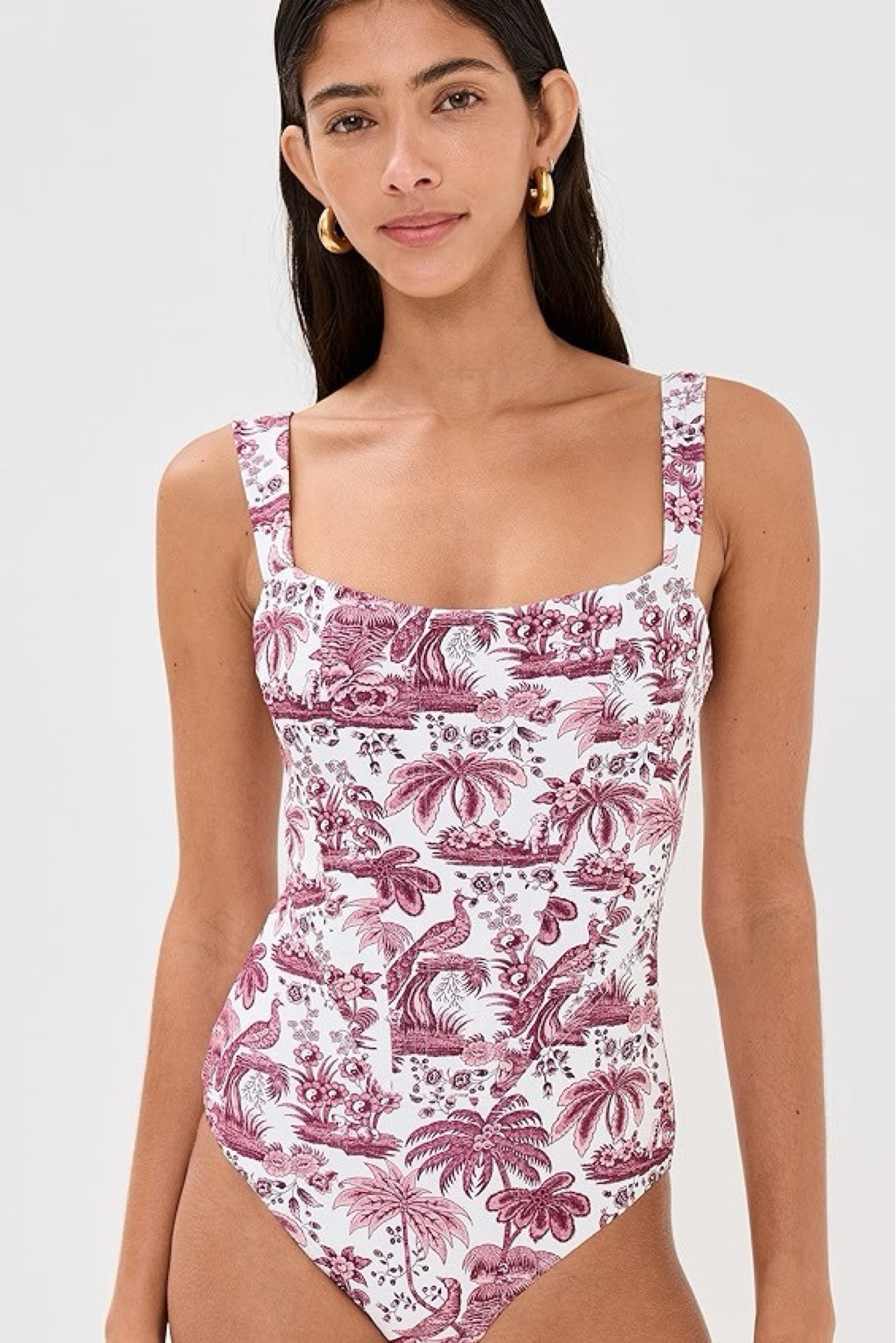 Staud one piece. Timeless but on trend - wear with some white high waisted linen pants 

#LTKTravel #LTKStyleTip #LTKSwim