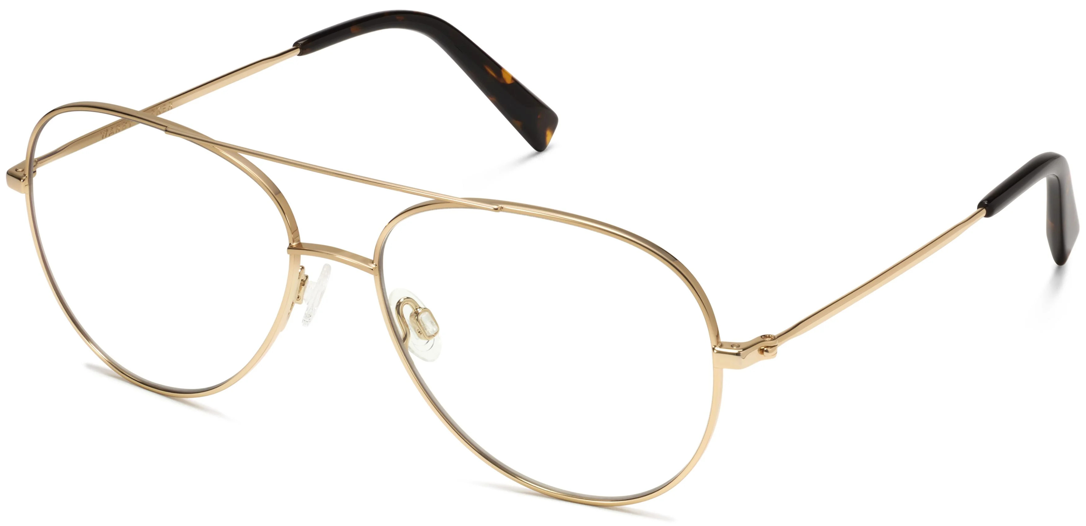 York Eyeglasses in Polished Gold | Warby Parker (US)