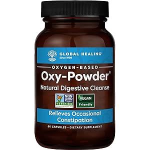 Global Healing Oxy-Powder Colon Cleanse & Detox Cleanse, Colon Cleanser & Detox for Weight Loss, Con | Amazon (US)