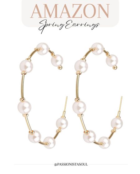 Spring earrings #springearrings #earrings #pearlearrings #pearls #pearljewelry 

#LTKstyletip