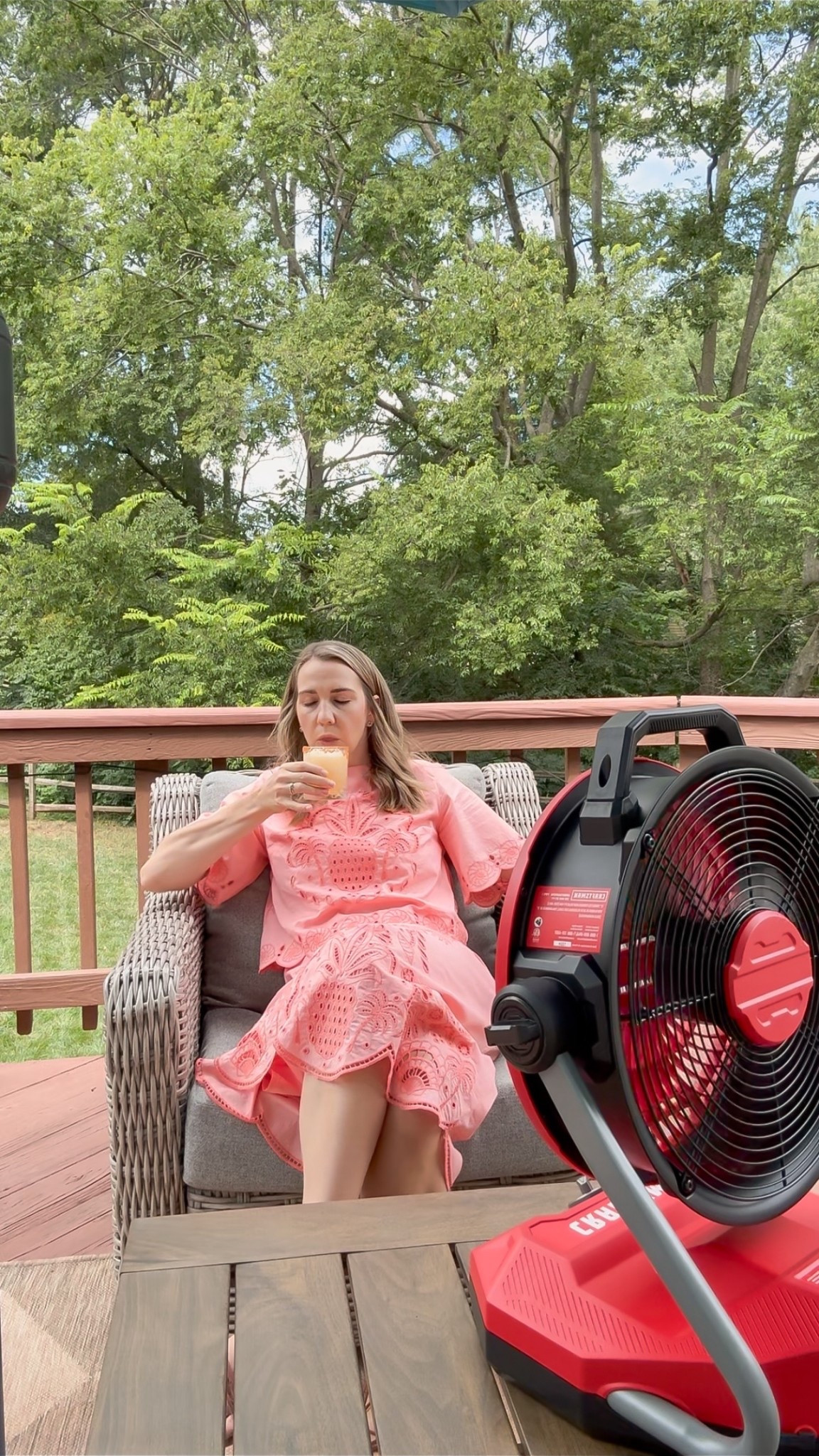 The cutest top/ skirt combo and staying cool with the craftsman battery operated fan!

Long live summer! 

#LTKFindsUnder100 #LTKSeasonal #LTKHome
