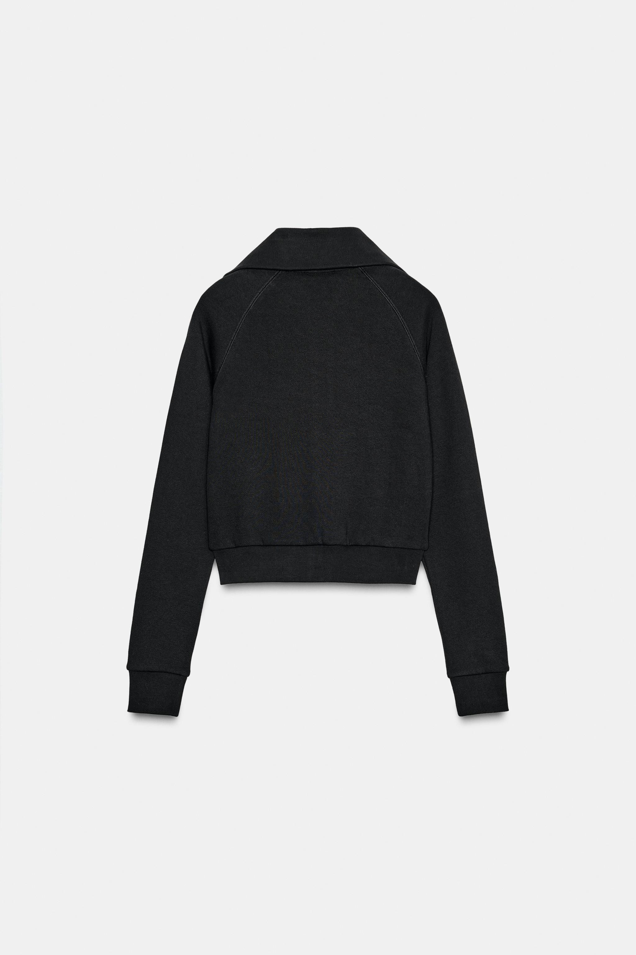 ZIPPERED PLUSH JACKET | Zara US