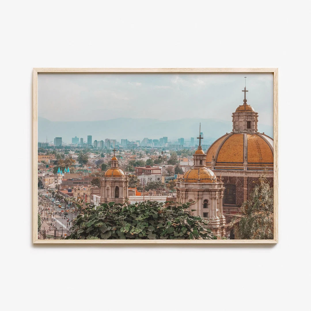 Mexico City Colorful Poster Print Horizontal, Mexico City Photo Wall Art, Mexico City Wall Decor,... | Etsy (US)