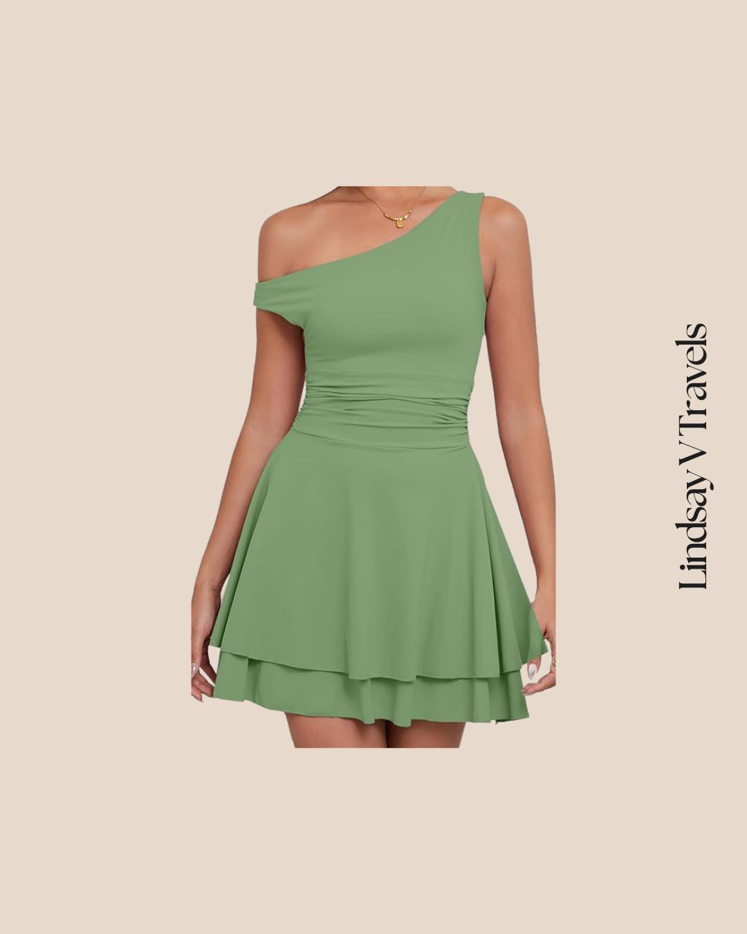Bold and beautiful! This one-shoulder pea green dress is a total statement piece. 

#LTKSeasonal #LTKWedding #LTKFindsUnder100