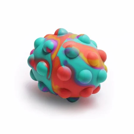 Binpure Pop Sensory Easter Eggs Silicone Push Bubble Stress Balls Squeeze Toy | Walmart (US)