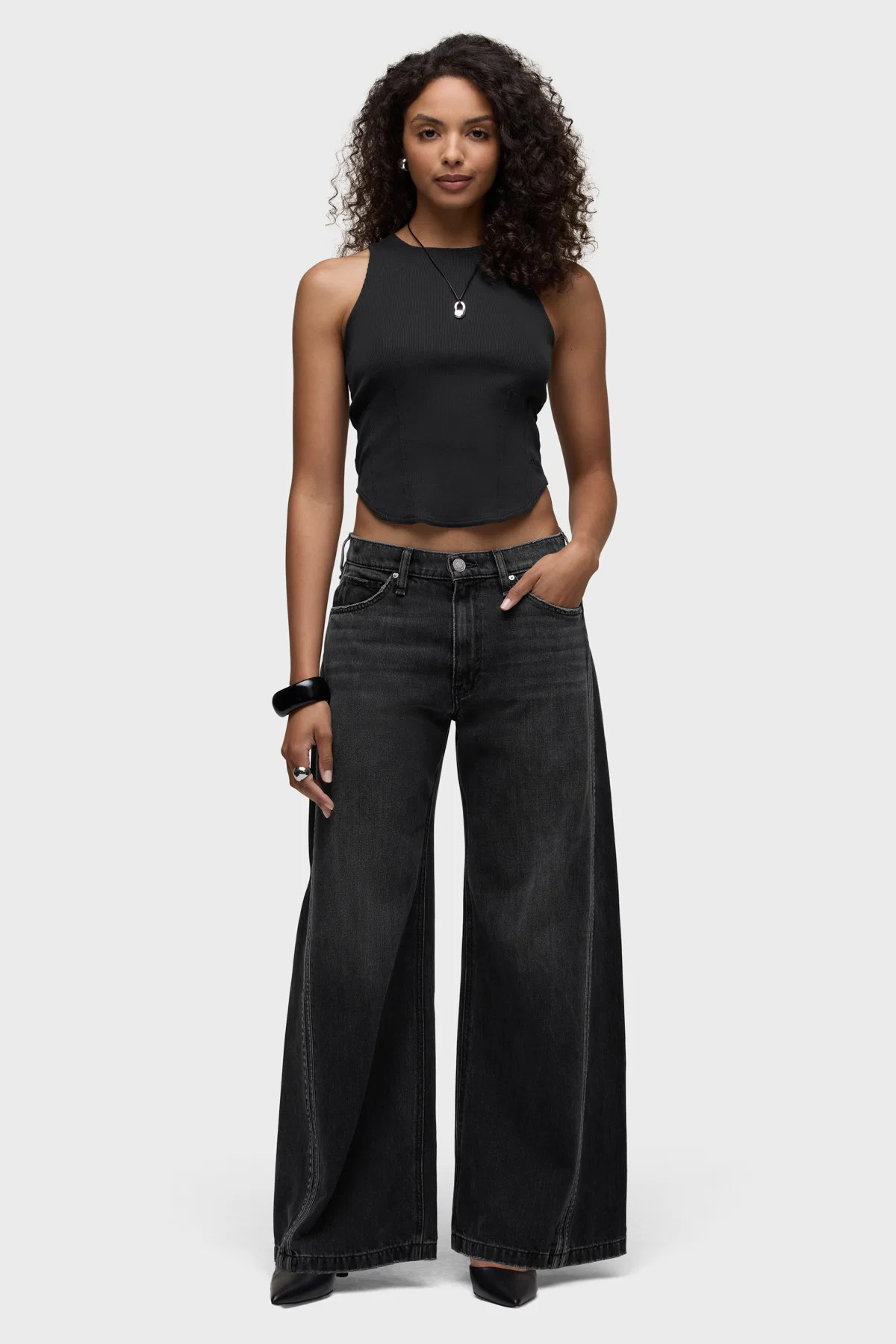 Jodie Loose Fit Track Wide Leg | Hudson Jeans
