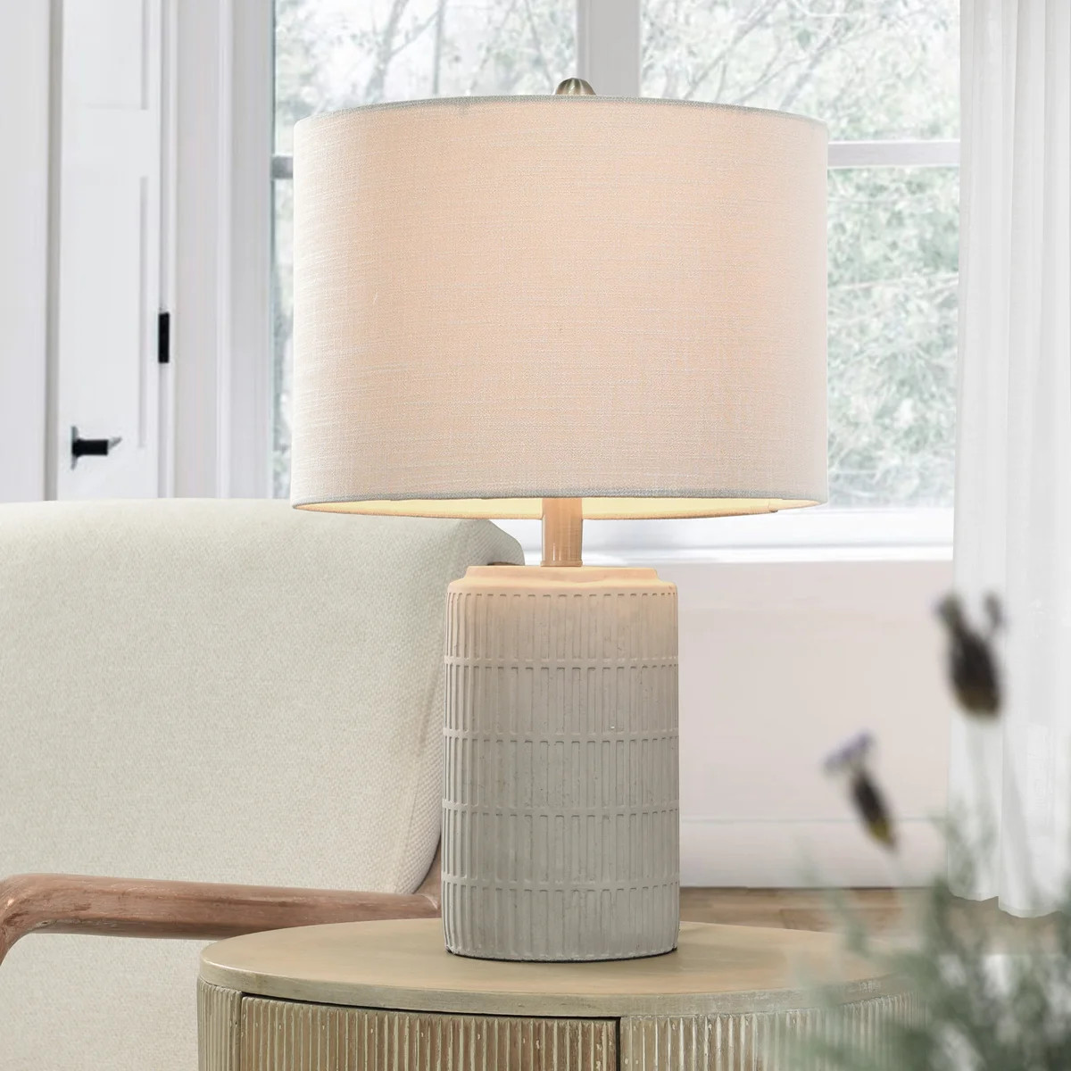 Kaler 21'' Distressed Table Lamp | Wayfair North America