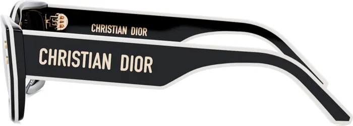 'DiorPacific S2U 53mm Square Sunglasses | Nordstrom