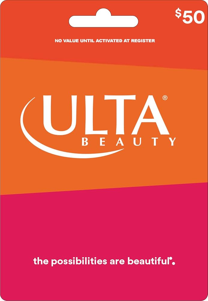 Amazon.com: Ulta Beauty Gift Card $50 : Gift Cards | Amazon (US)
