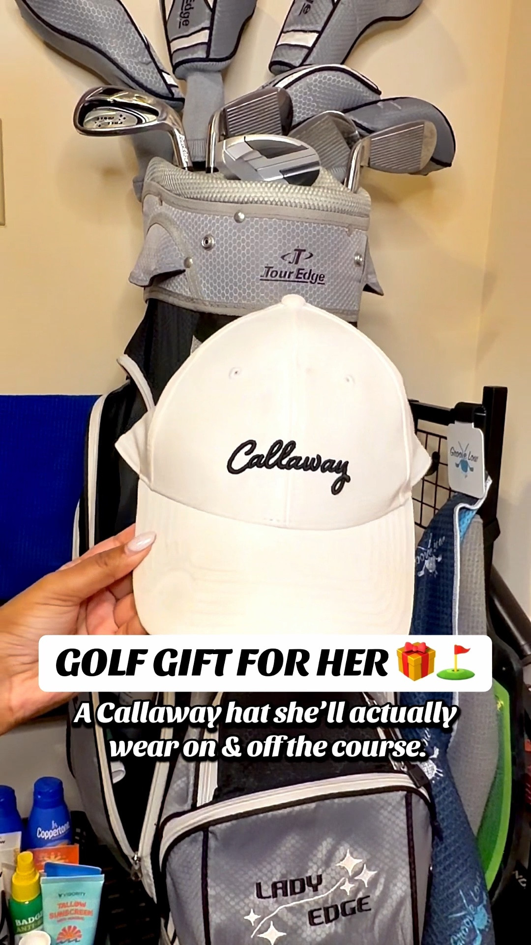 For the golf girl in your life 💗⛳️ The perfect Callaway gift she’ll actually use every weekend.

Shop all my favorite golf gifts for her here! 

#golfhat #callaway #golfgift #giftforher #giftguide #golfer

#LTKfitnessgoals #LTKActive #LTKGiftGuide