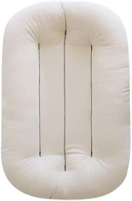 Snuggle Me Organic Bare | Baby Lounger & Infant Floor Seat | Newborn Essentials | Organic Cotton,... | Amazon (US)