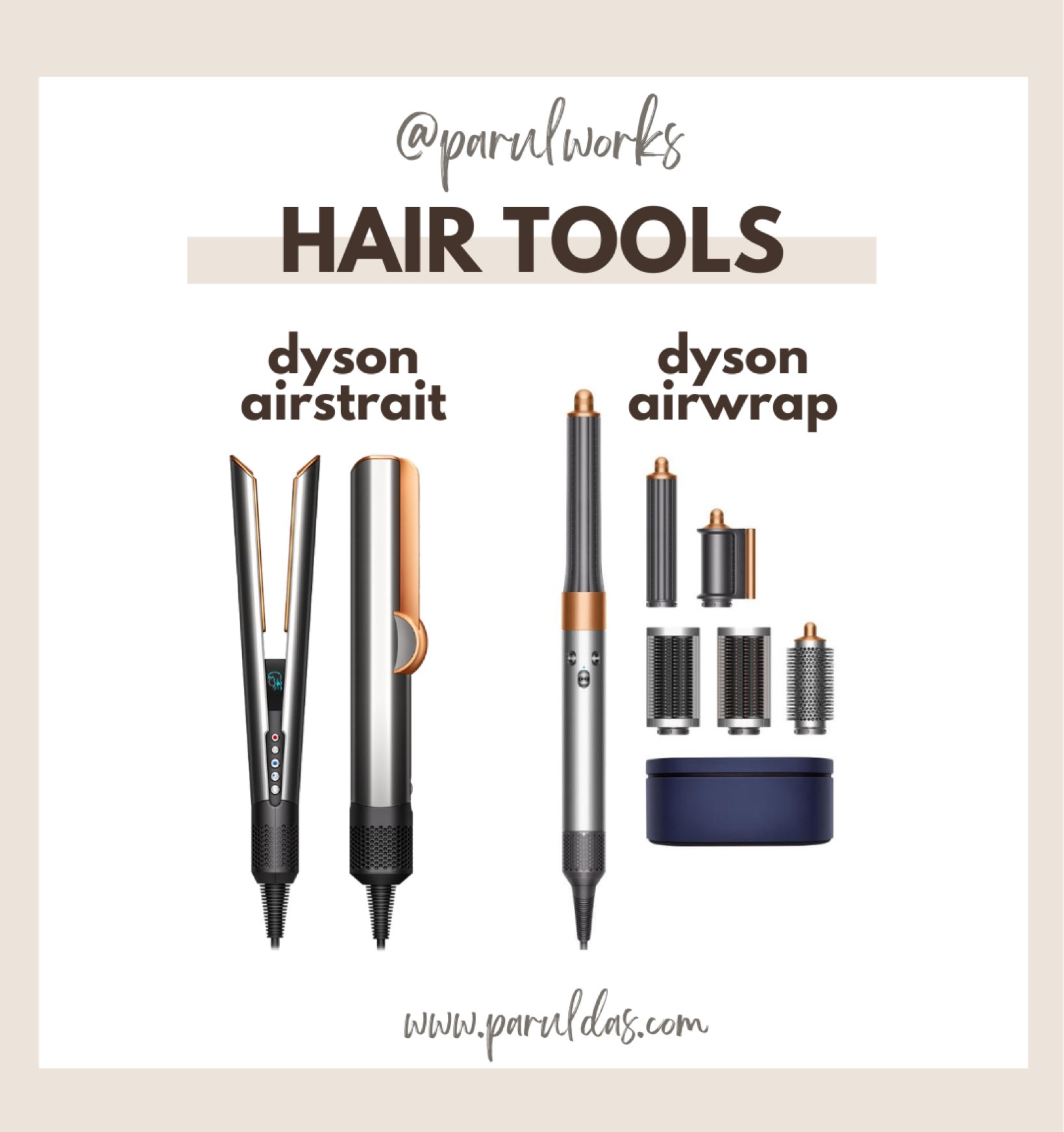 I just got the Dyson airstrait and the learning curve is SO much better on this than the airwrap.  I’ll be honest, I still feel very overwhelmed by creating the perfect wave with the airwrap. The airstrait does just what it’s says it does-goes from wet to straight and smooth. I love it!  

#LTKbeauty #LTKGiftGuide #LTKworkwear