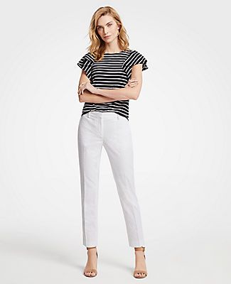 Ann Taylor Factory The Ankle Pant In Eyelet | Ann Taylor Factory