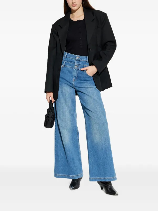 MUNTHE Rosh Jeans | Blue | FARFETCH UK | Farfetch Global