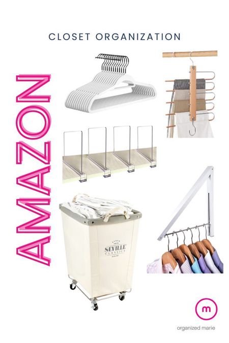 Some of my favorite closet and laundry organization pieces, all affordable on Amazon!

#LTKhome #LTKFind #LTKfamily