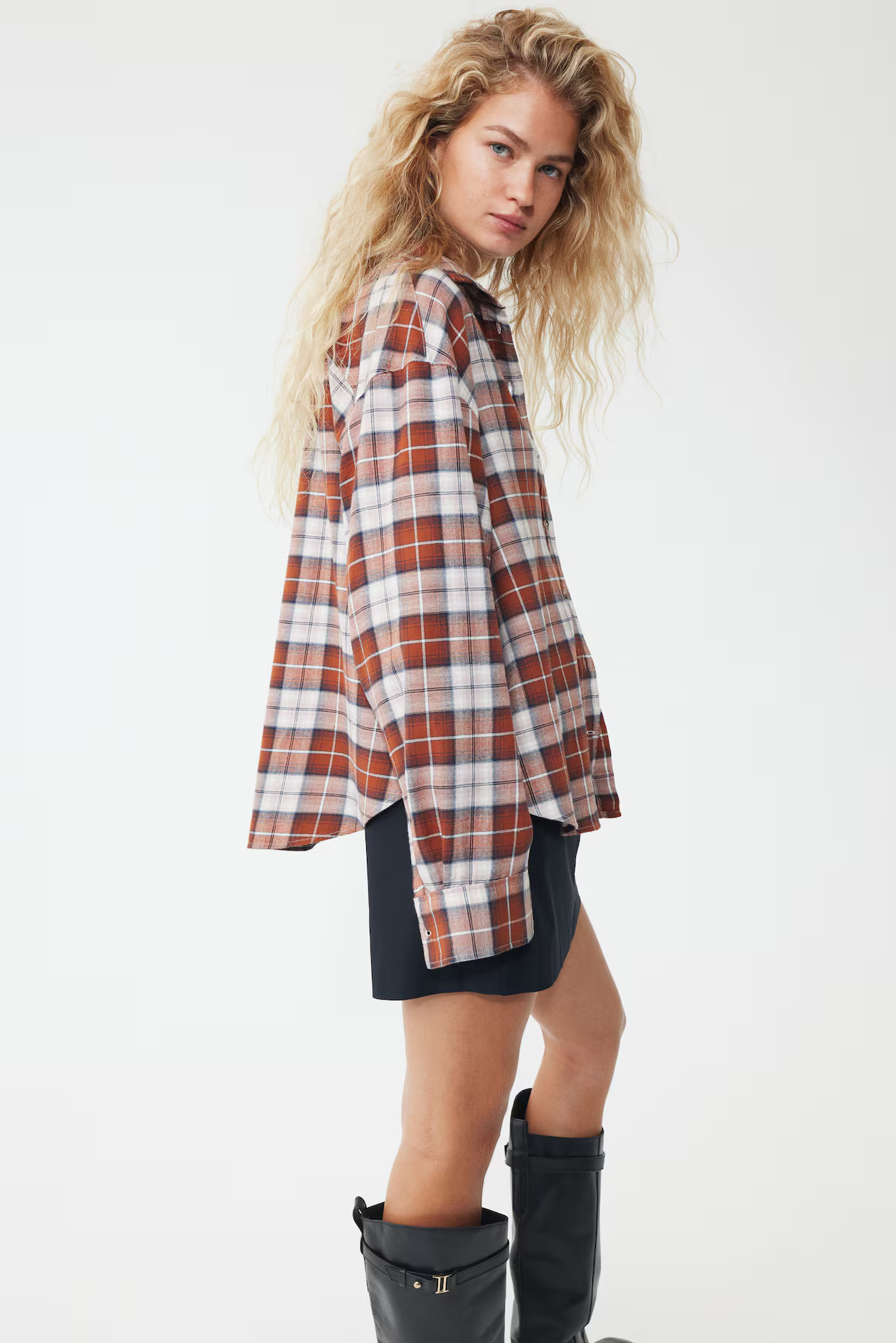 Oversized Cotton Shirt | H&M (US + CA)