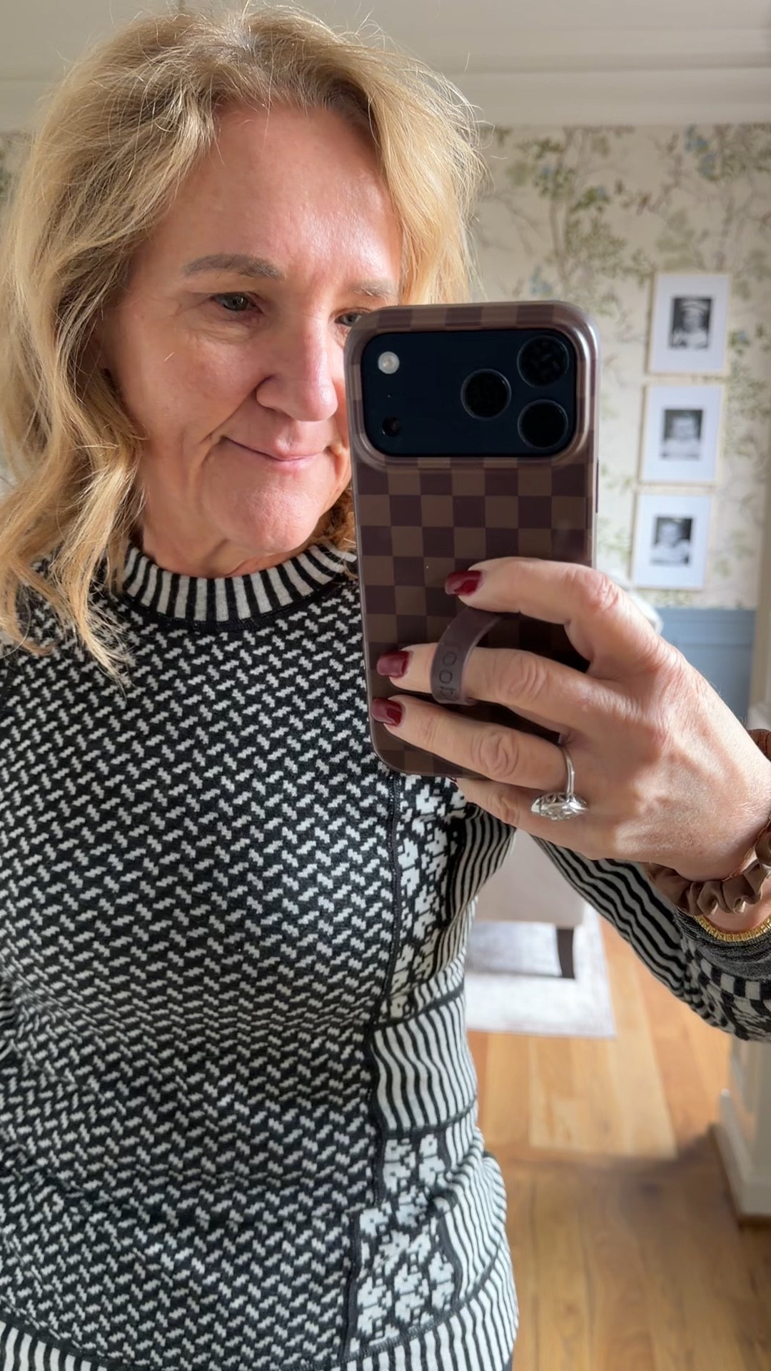 Wearing a size medium. High quality merino wool layering piece from @titlenine

Spanx booty boost leggings. Size medium 

#LTKOver40 #LTKActive #LTKfitnessgoals