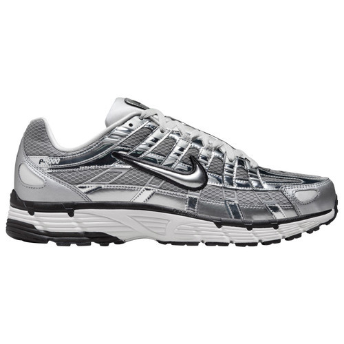 Nike Mens Nike P-6000 - Mens Running Shoes Silver/Black Size 12.0 | Champs Sports