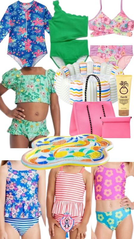 Girls swim deals - swim sale - vacation packing - resort wear - swimsuits - beach essentials - pool day - travel 

#LTKSeasonal #LTKswim #LTKkids