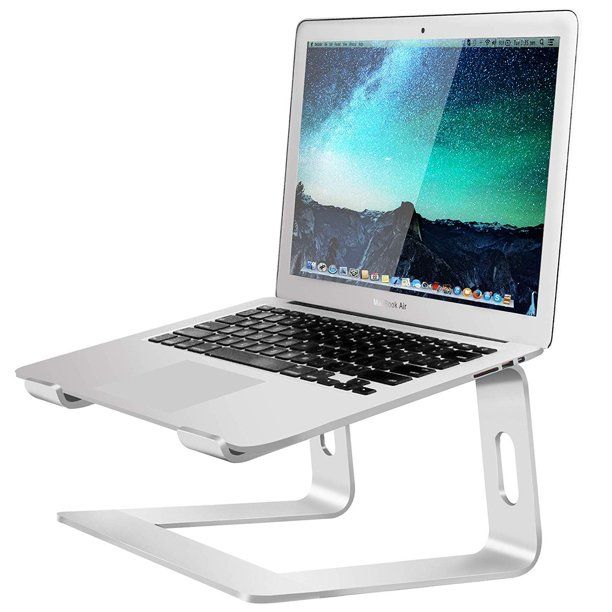 Laptop Stand, Aluminum Computer Riser, Ergonomic Laptops Elevator for Desk, Metal Holder Compatib... | Walmart (US)