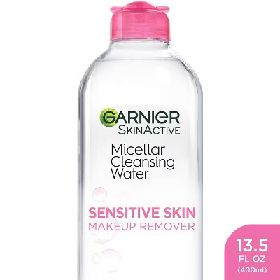 Garnier Micellar Water Hydrating Facial Cleanser & Makeup Remover - Basic Cleansing - 13.5 fl oz: For Sensitive Skin, Paraben-Free, Vegan | Target