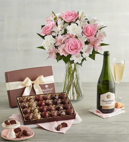 Spoil Mom with this beautiful gift that covers all the bases.

Chocolates, Flowers and wine.

#MothersDay

#LTKfamily #LTKGiftGuide #LTKover40