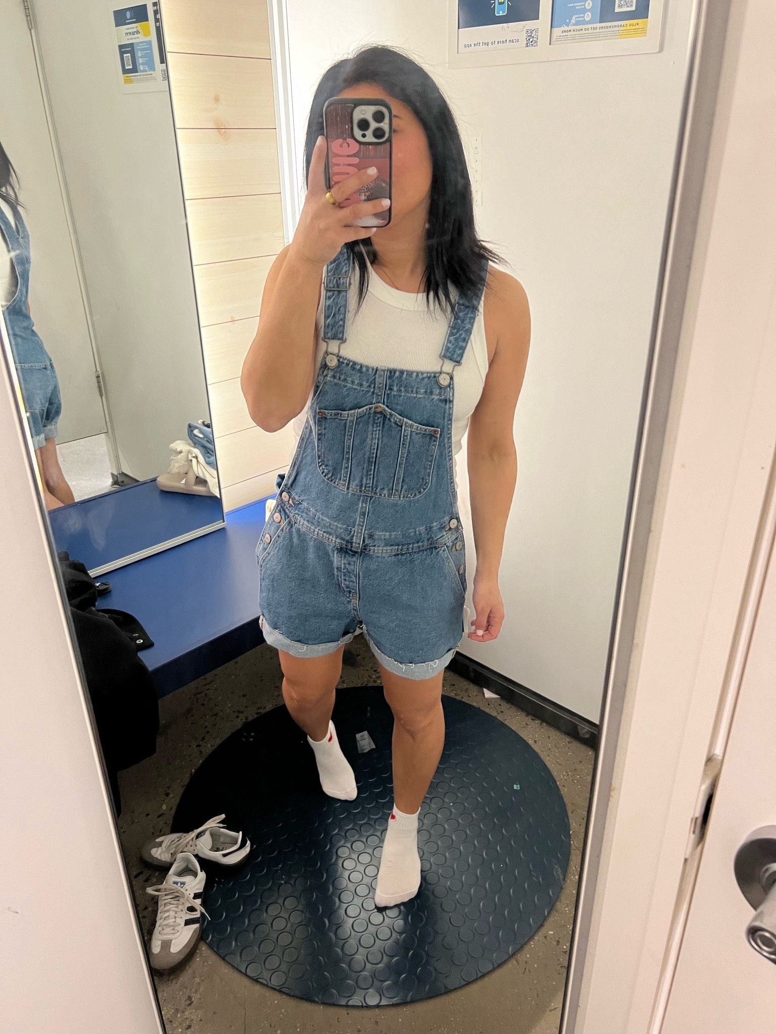 Old navy spring outfit - Shortalls are size XS, runs a little big. 40% off everything this weekend!

#LTKSeasonal #LTKsalealert #LTKfindsunder50