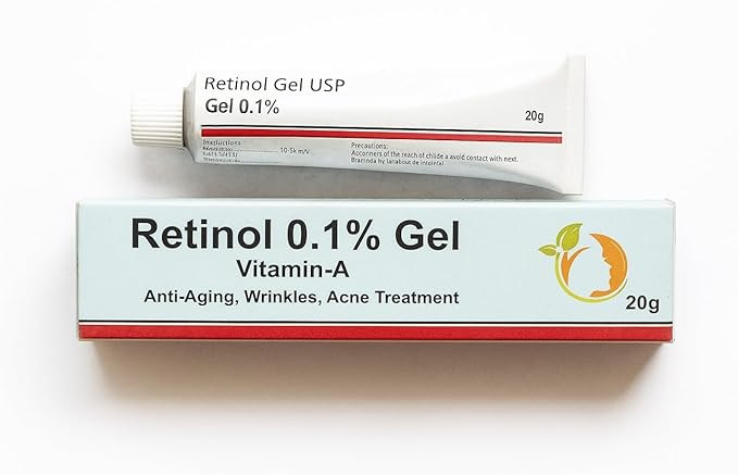 Retinol Gel 0.1 Vitamin A Repairs Fine Lines & Wrinkles, Scar Treatment, Age and Sun Spots, Anti-... | Amazon (US)