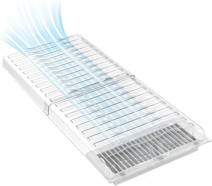 Magnetic Air Vent Extender for Under Furniture, Floor Vent Deflectors for Floor Register Up to 13... | Amazon (US)