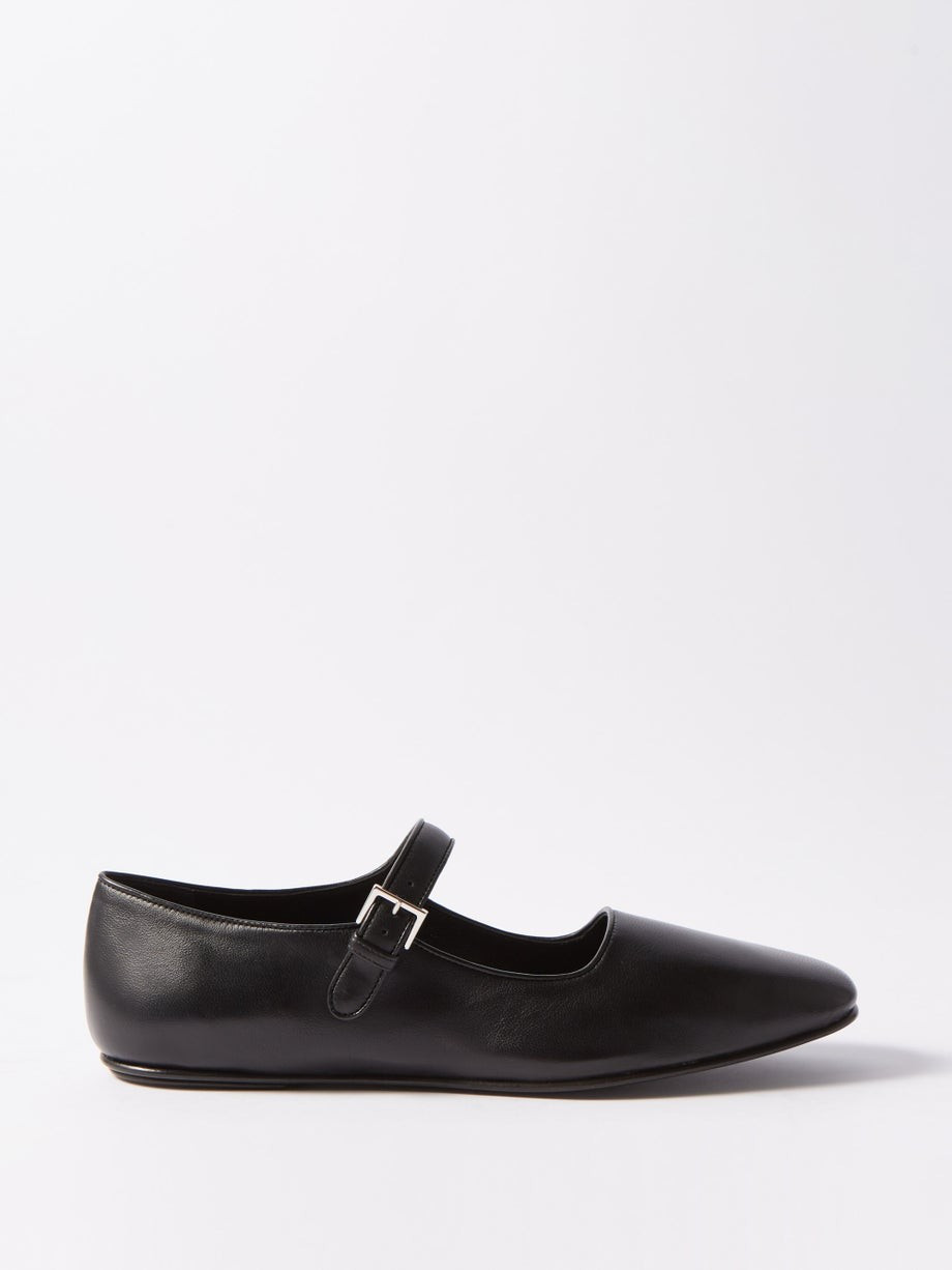Ava leather Mary Jane flats | The Row | Matches (US)