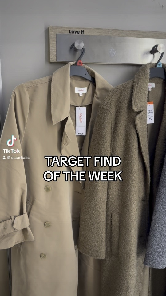 Target find of the week is their coats 😍

#LTKstyletip #LTKVideo #LTKaustralia