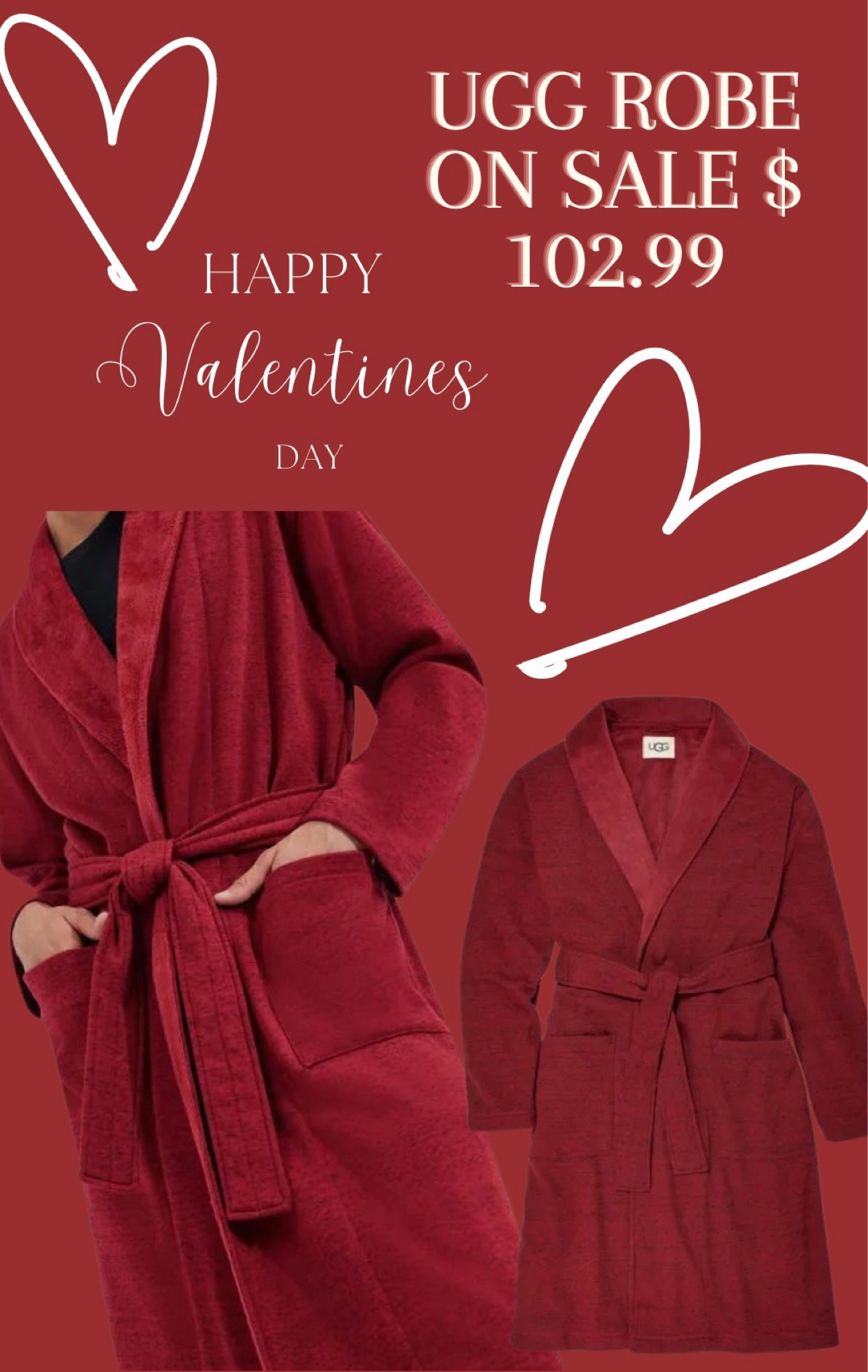 Valentine’s Day gift idea 💌
UGG men’s robe on sale for $102.99 
Originally $148
#UGG #MensUggs #GiftIdeas #ValentinesDay #ValentinesGiftIdea

#LTKsalealert #LTKGiftGuide #LTKMostLoved