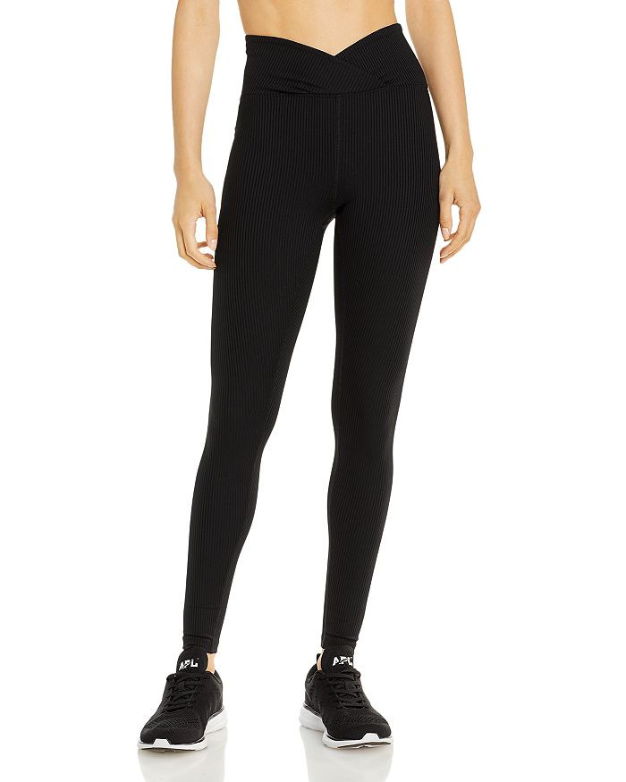 Veronica Ribbed Leggings | Bloomingdale's (US)