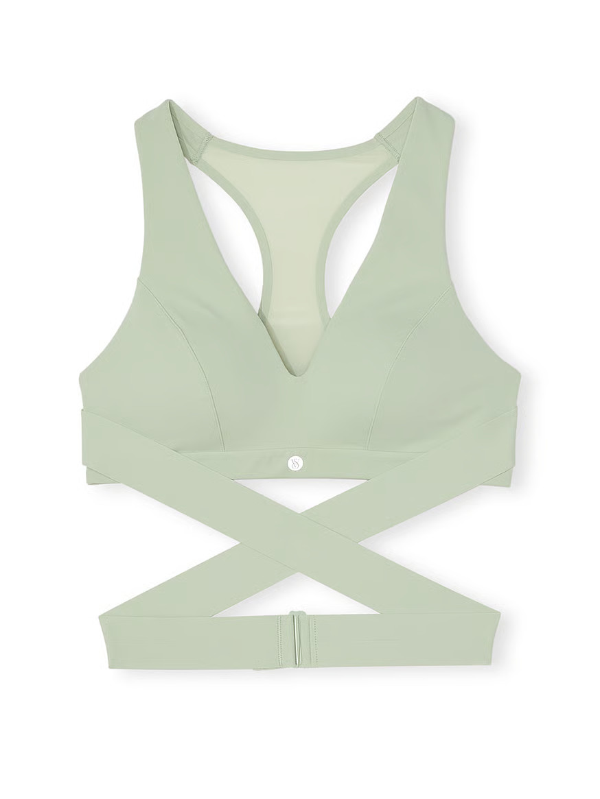 Buy New Style! VS Elevate Plunge Wrap Sports Bra - Order Sport Bras online 1124800500 - Victoria'... | Victoria's Secret (US / CA )