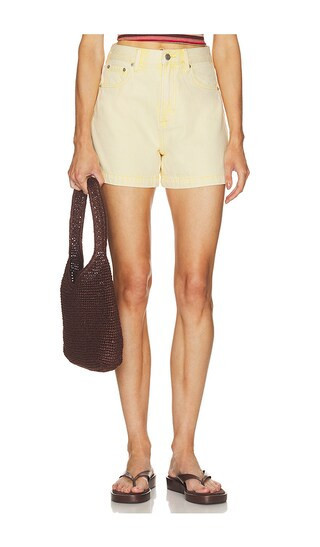 PISTOLA Saige Shorts in Yellow. - size 29 | Revolve Clothing (Global)