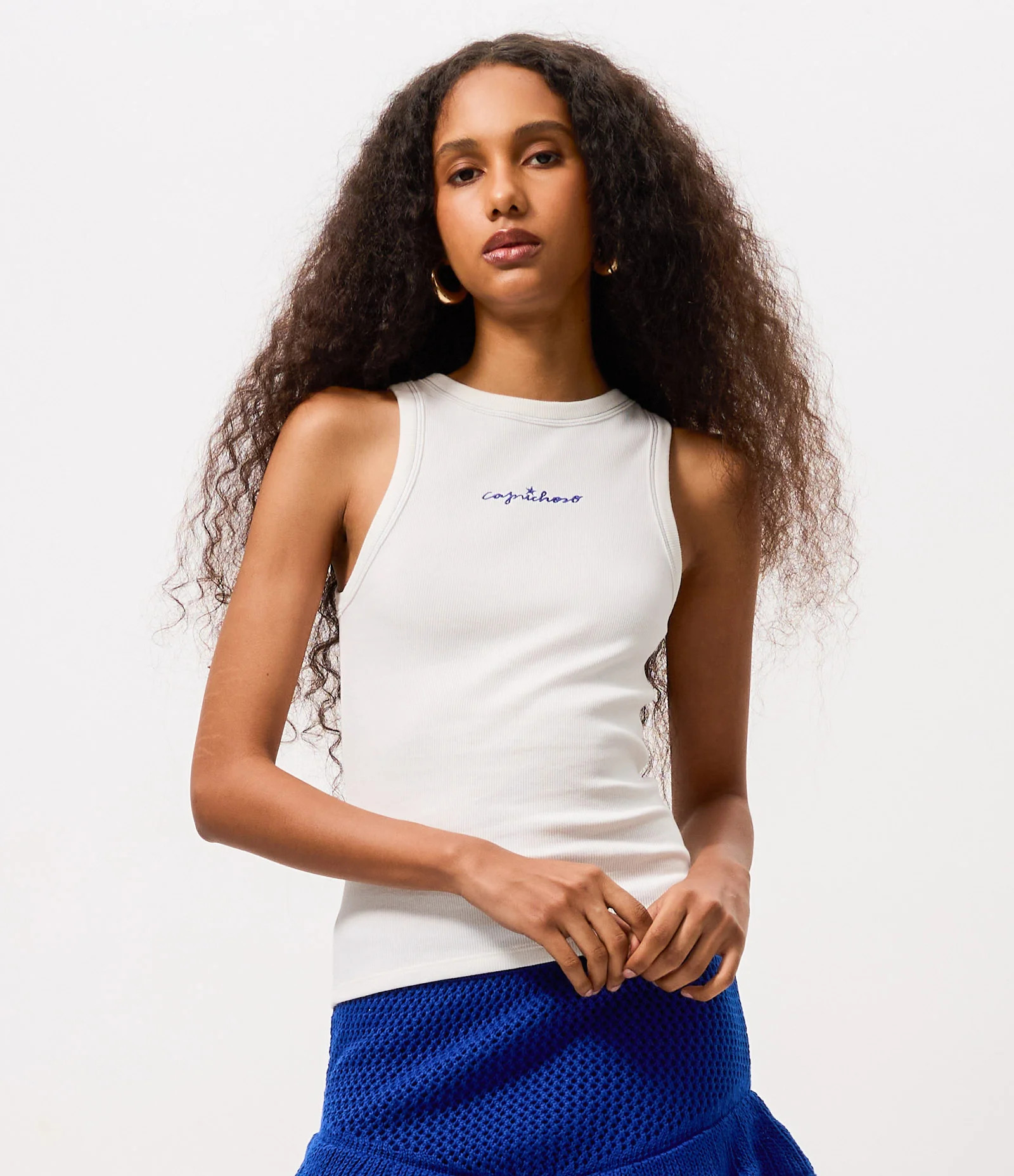 Regata em Ribana com Lettering Caprichoso Branco - Lojas Renner | Renner (BR)