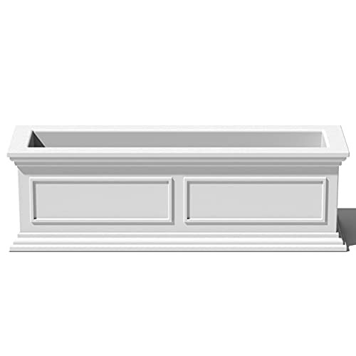Veradek Brixton Window Box Plastic Planter - Large Rectangular Planter for Outdoor Balcony/Window... | Amazon (US)