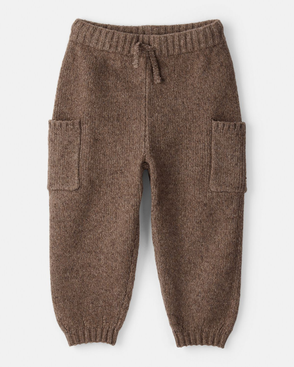 Toddler Pull-on Sweater Knit Joggers - Brown | Carter's Inc